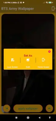 BTS Ring android App screenshot 1